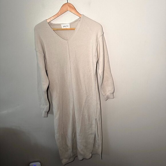 NWT Wilfred Free Hush  Knit V-Neck Dress S - Picture 3 of 9